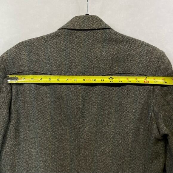 Panhandle Slim Western Blazer Grey Tweed Vintage Cowboy Jacket Elbow Patches - Picture 12 of 12
